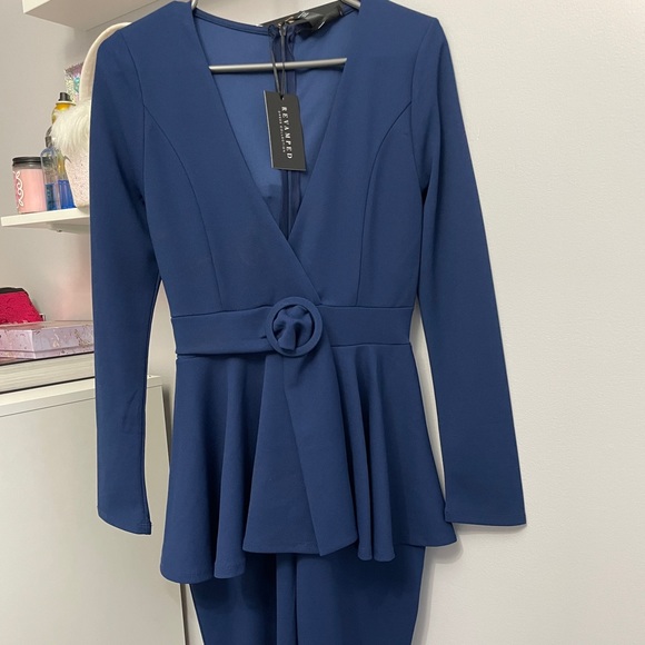 Blue jumpsuit - Picture 2 of 2